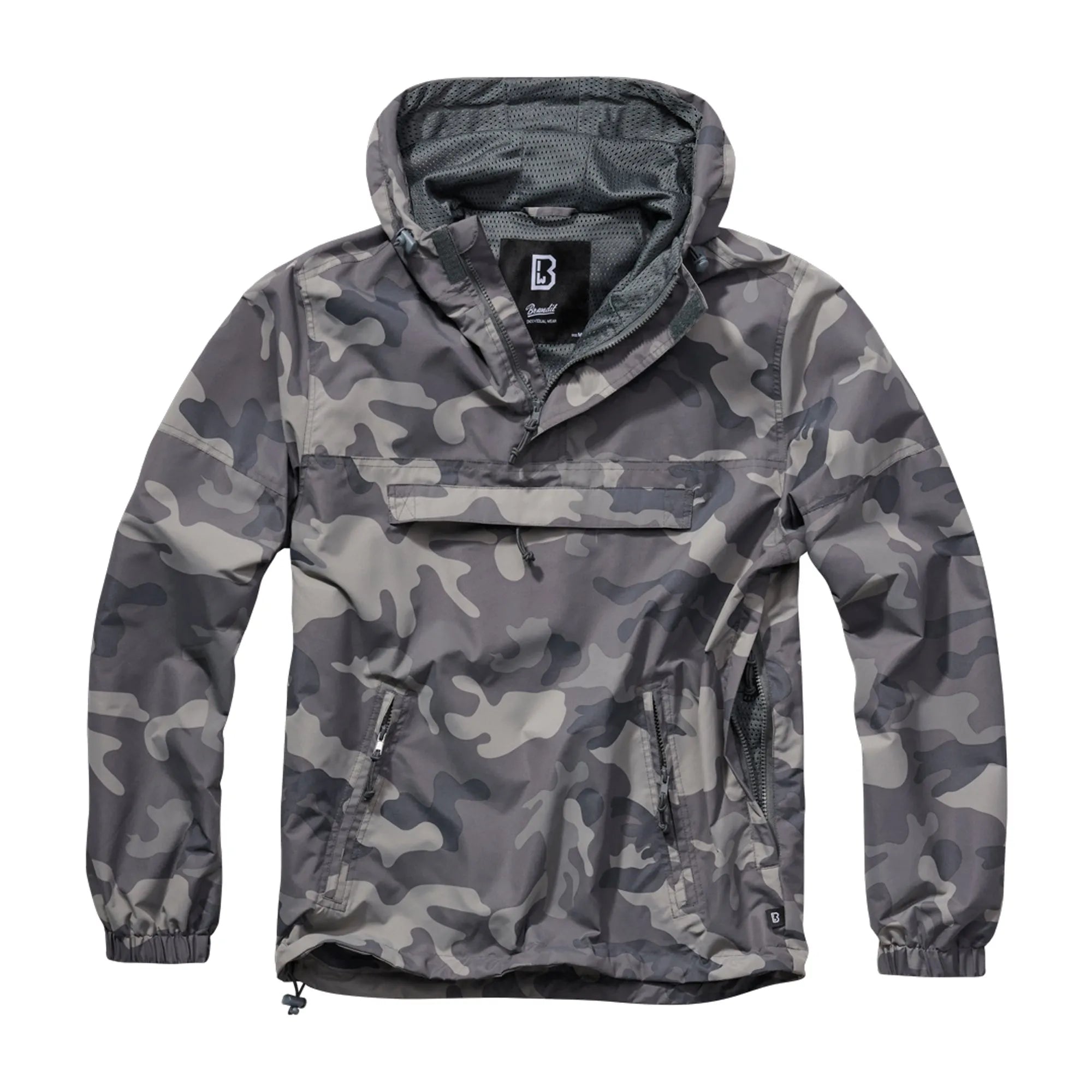 Brandit Windbreaker Summer grey camo