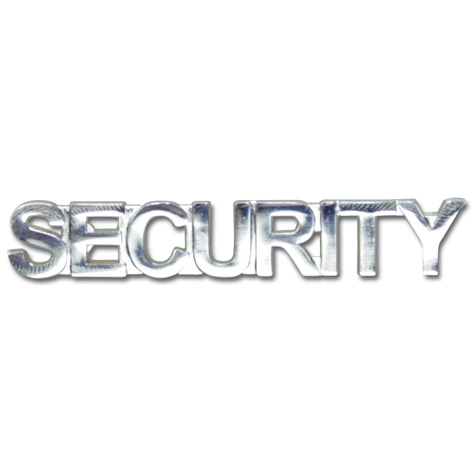 Kragenspiegel SECURITY silberfarben