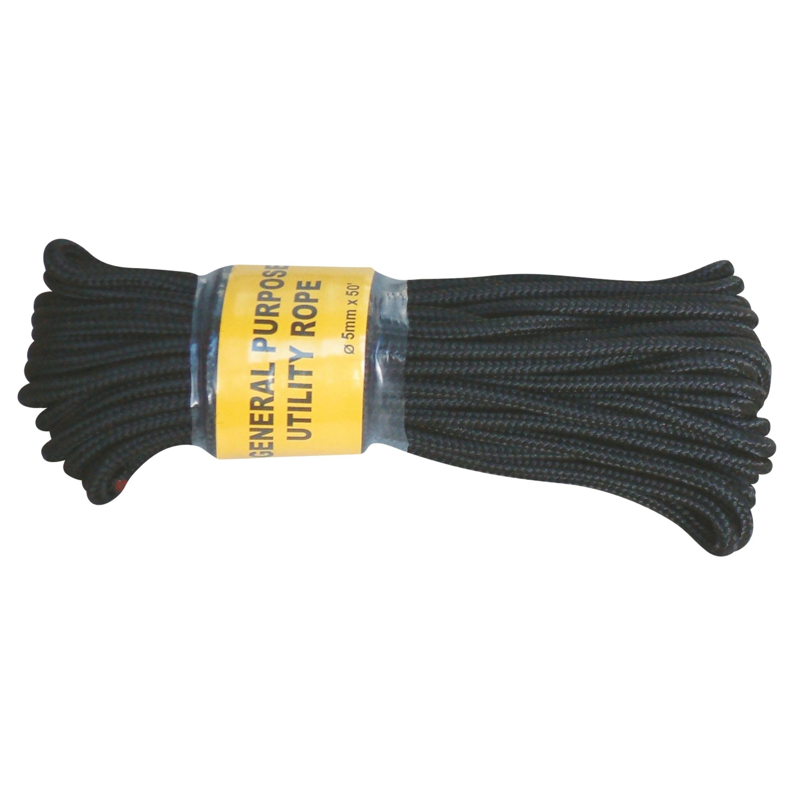 Kommandoseil 5 mm schwarz