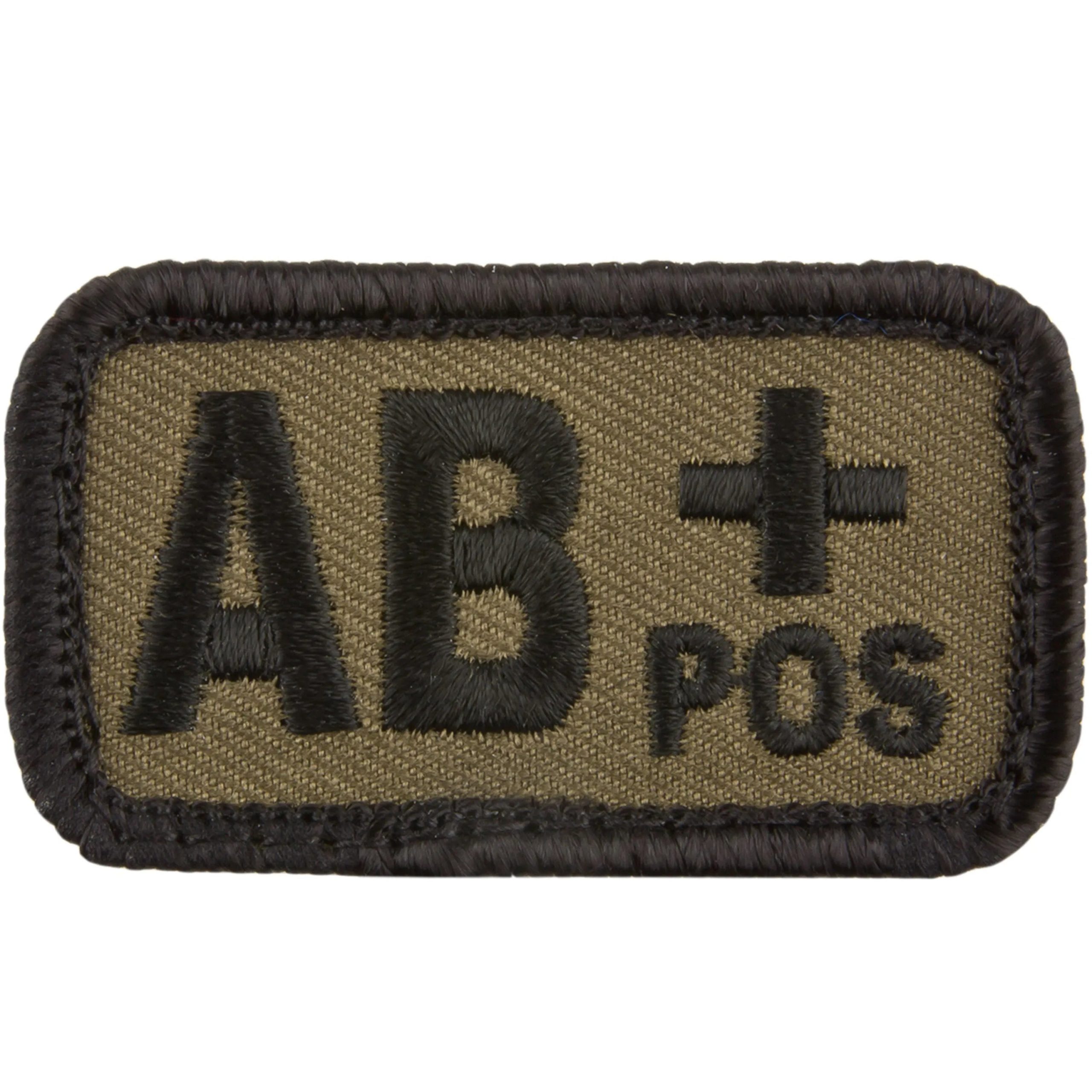 Café Viereck Patch Blutgruppe AB pos