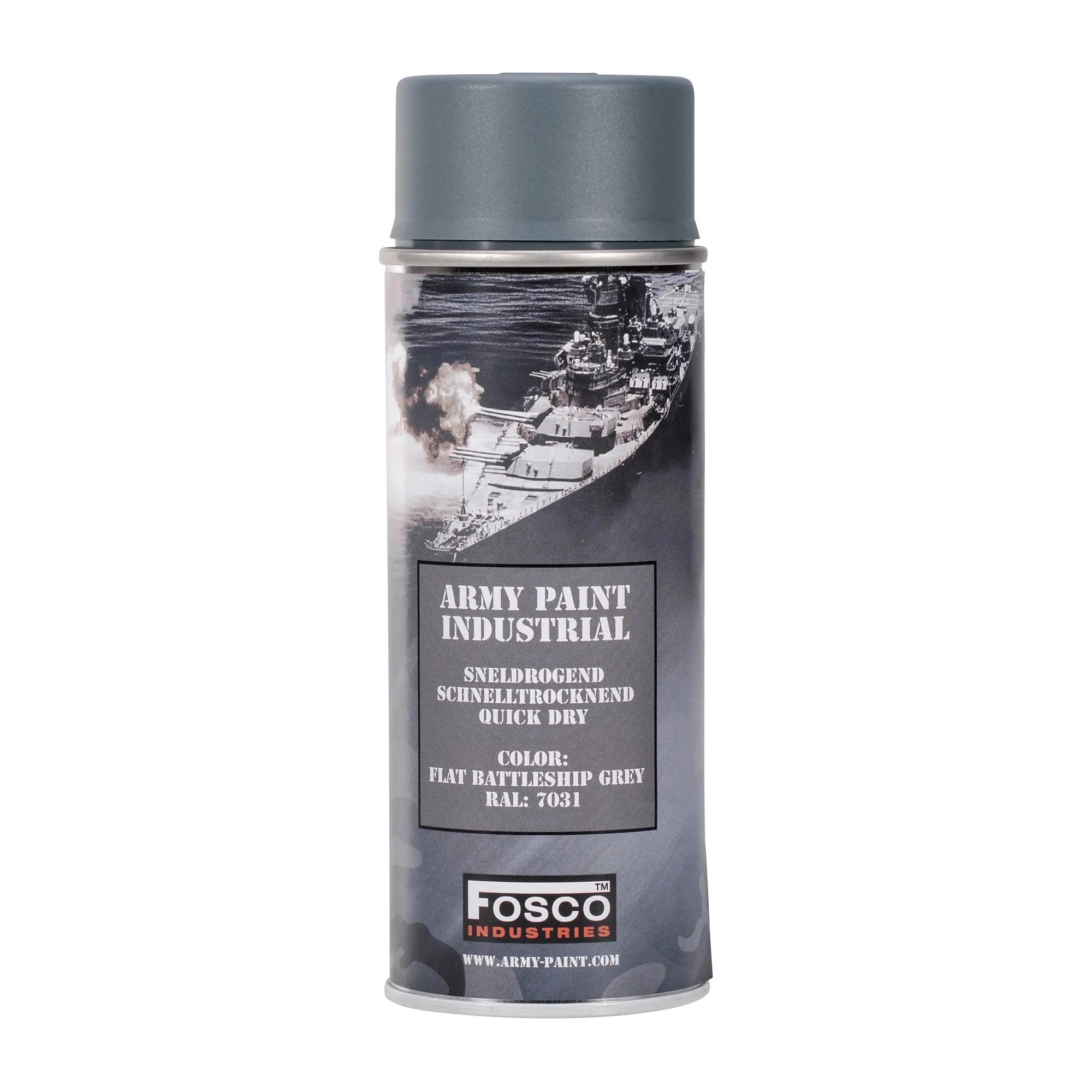 Fosco Farbspray Army Paint 400 ml Flat Battleship Grey RAL 7013