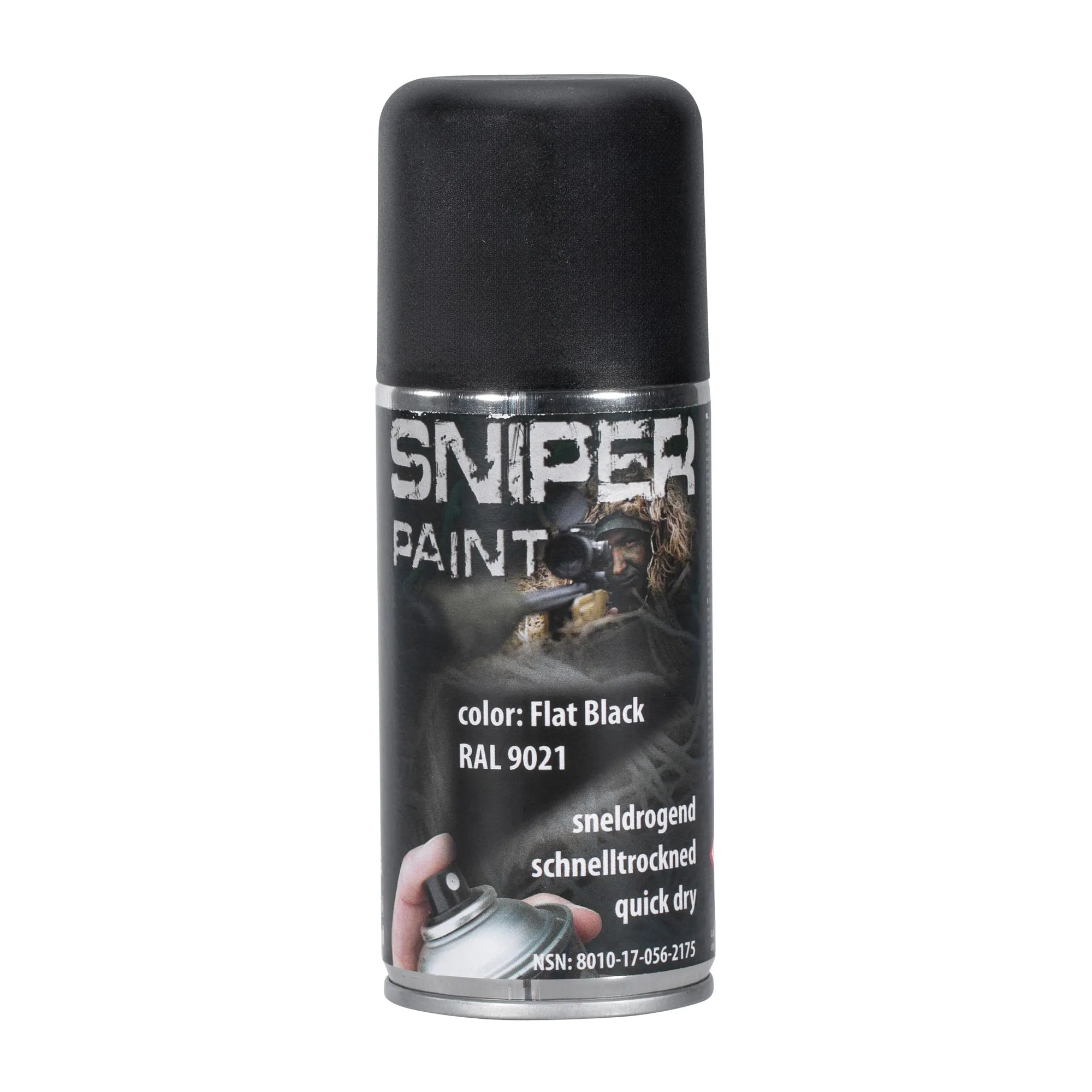 Sniper Paint Sprühfarbe Box Army 150 ml schwarz