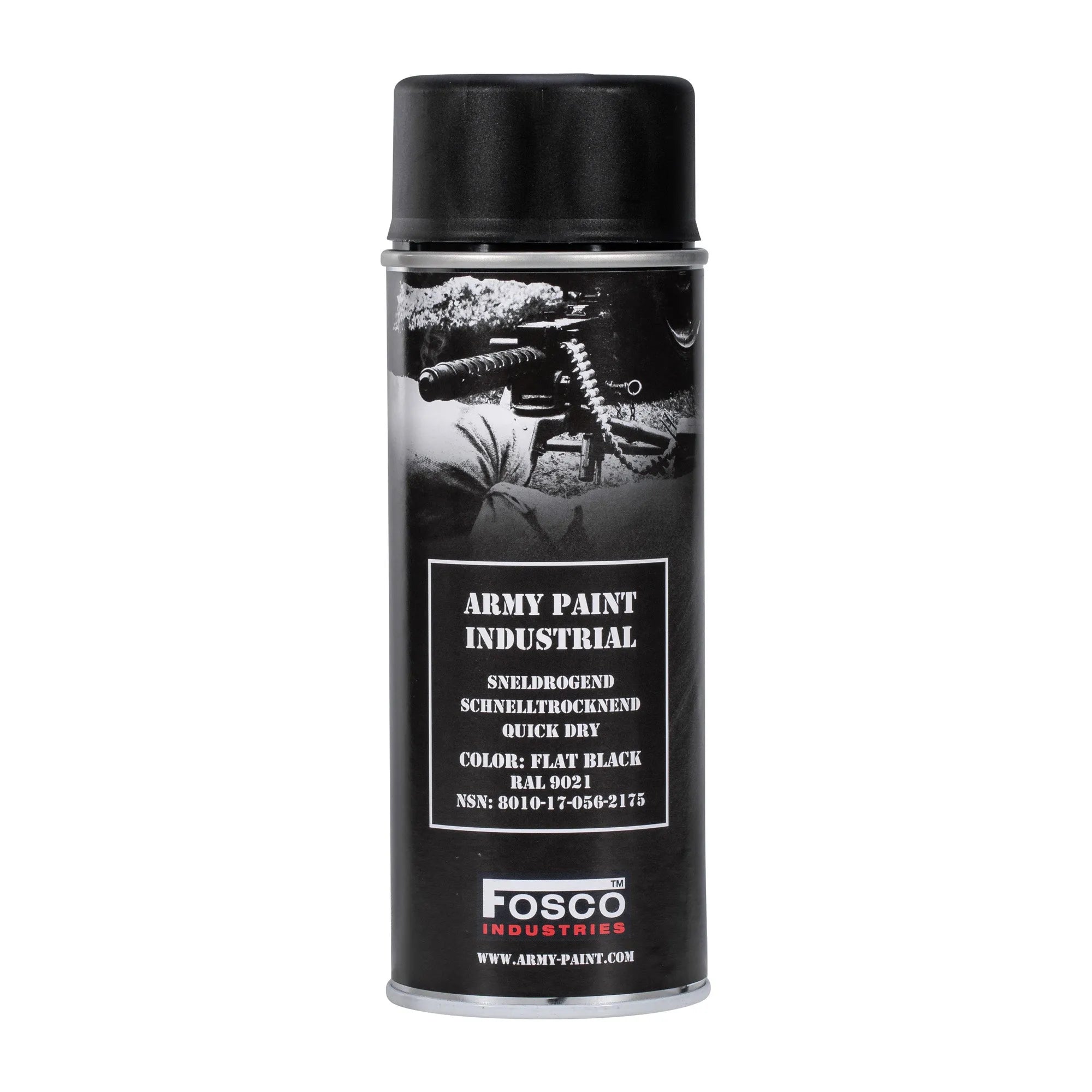 Fosco Farbspray Army Paint 400 ml Flat Black RAL 9021