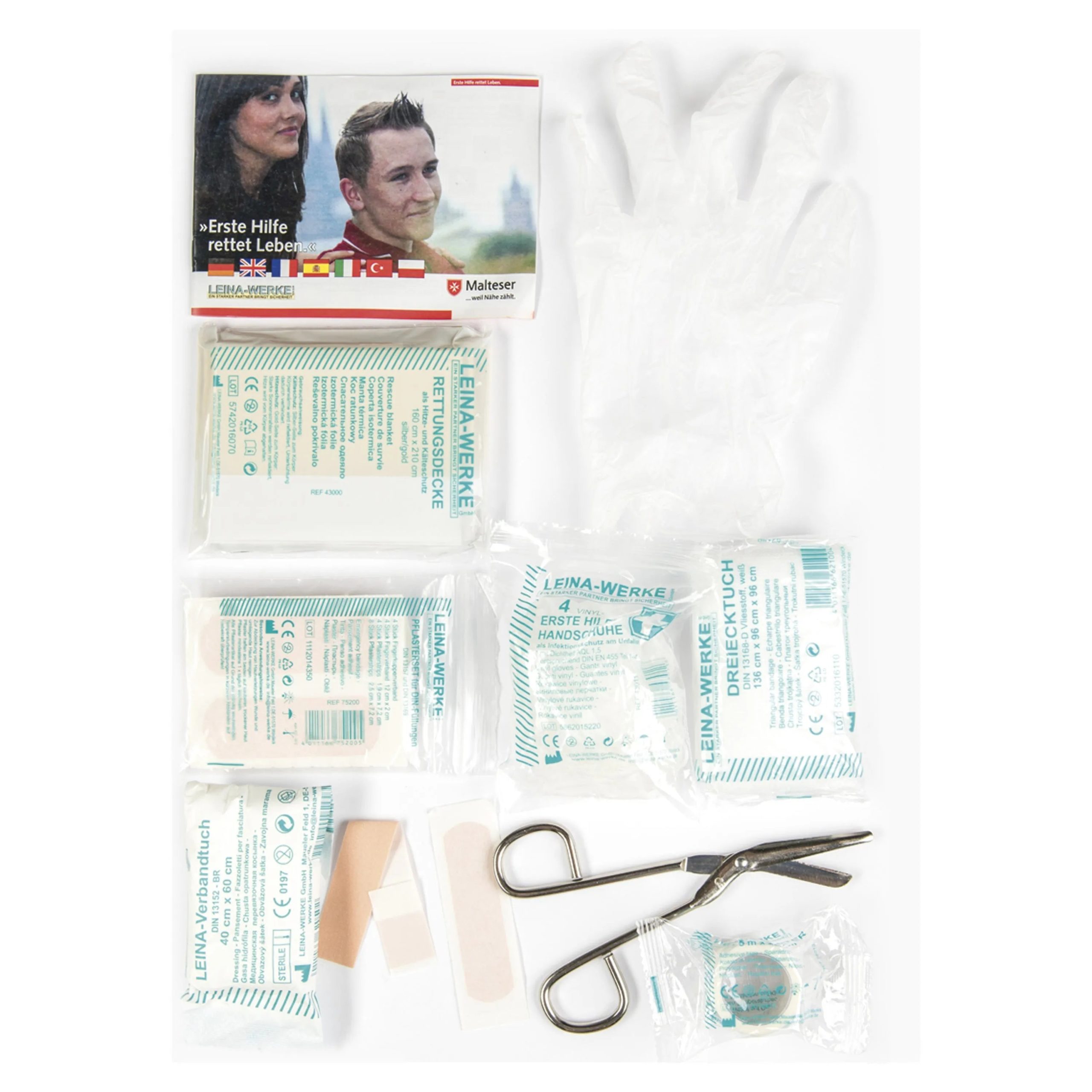 Leina Erste-Hilfe-Set Pro 25-tlg dark coyote