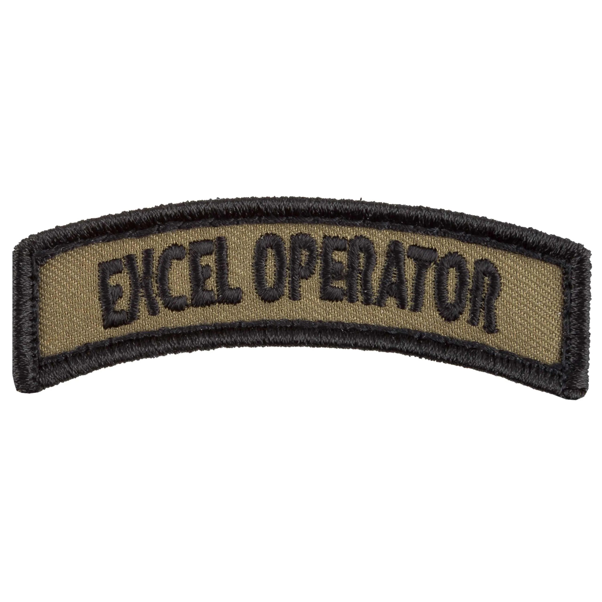 Café Viereck Patch Excel Operator Bogen