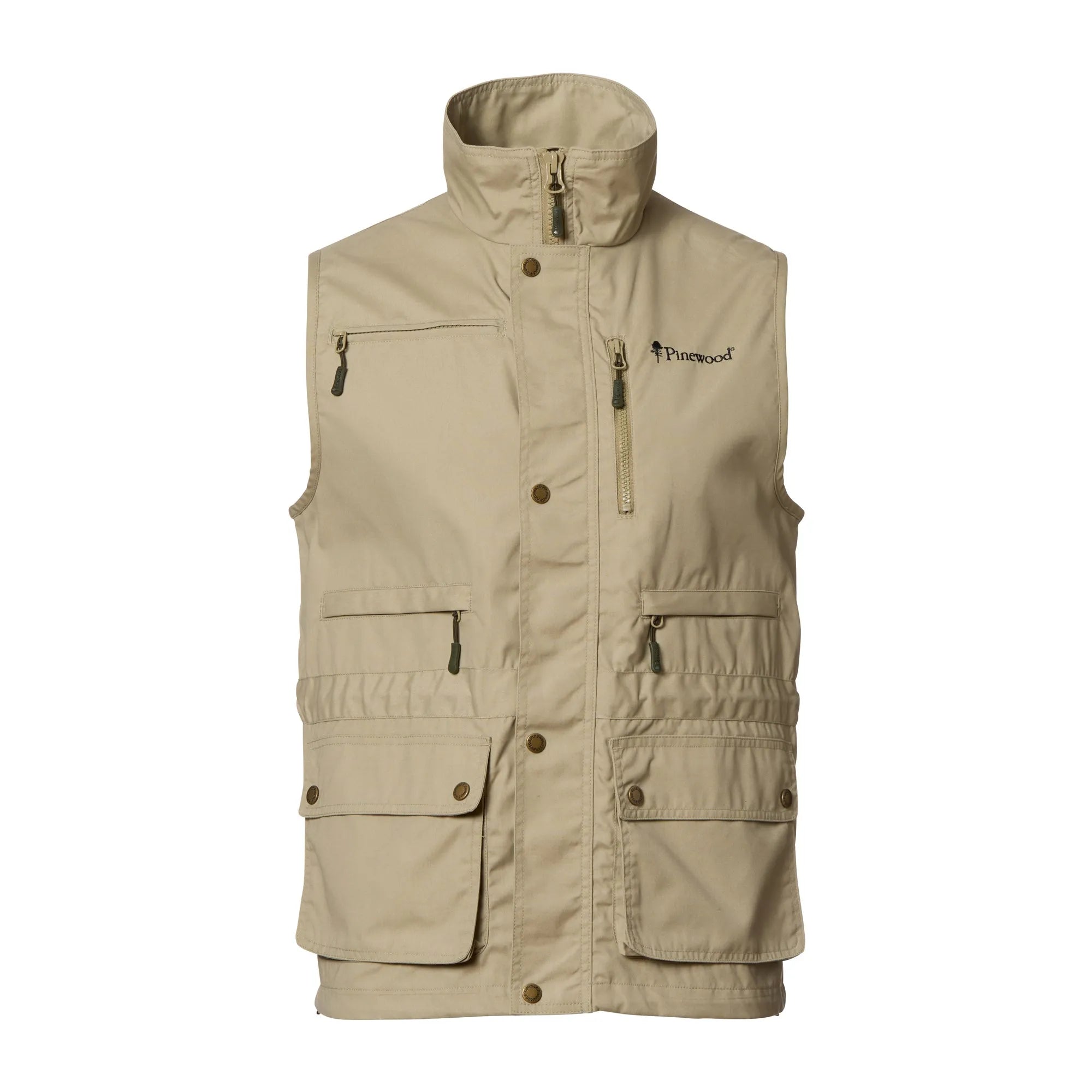 Pinewood Weste Tiveden light khaki