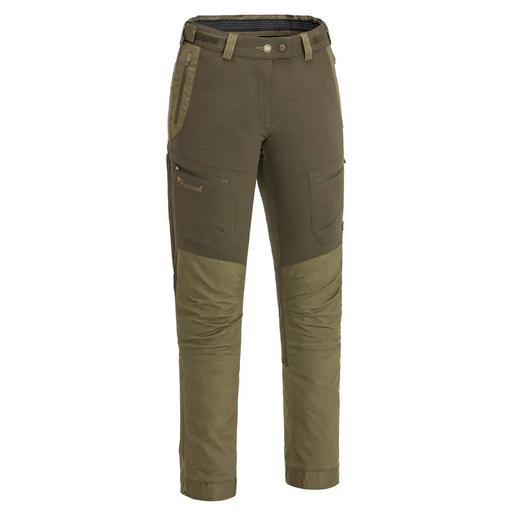 Pinewood Hose Finnveden Hybrid Extrem oliv Frauen