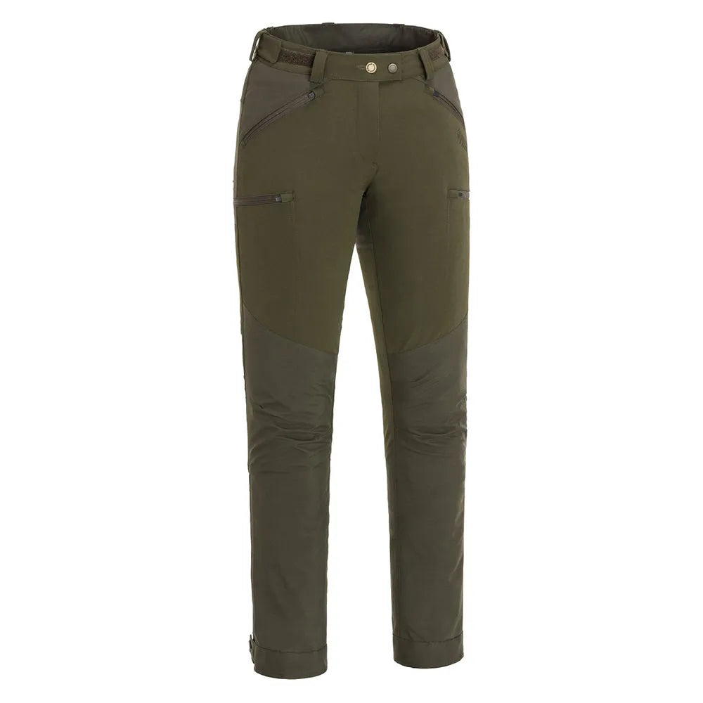 Pinewood Hose Abisko Brenton oliv suede brown Frauen