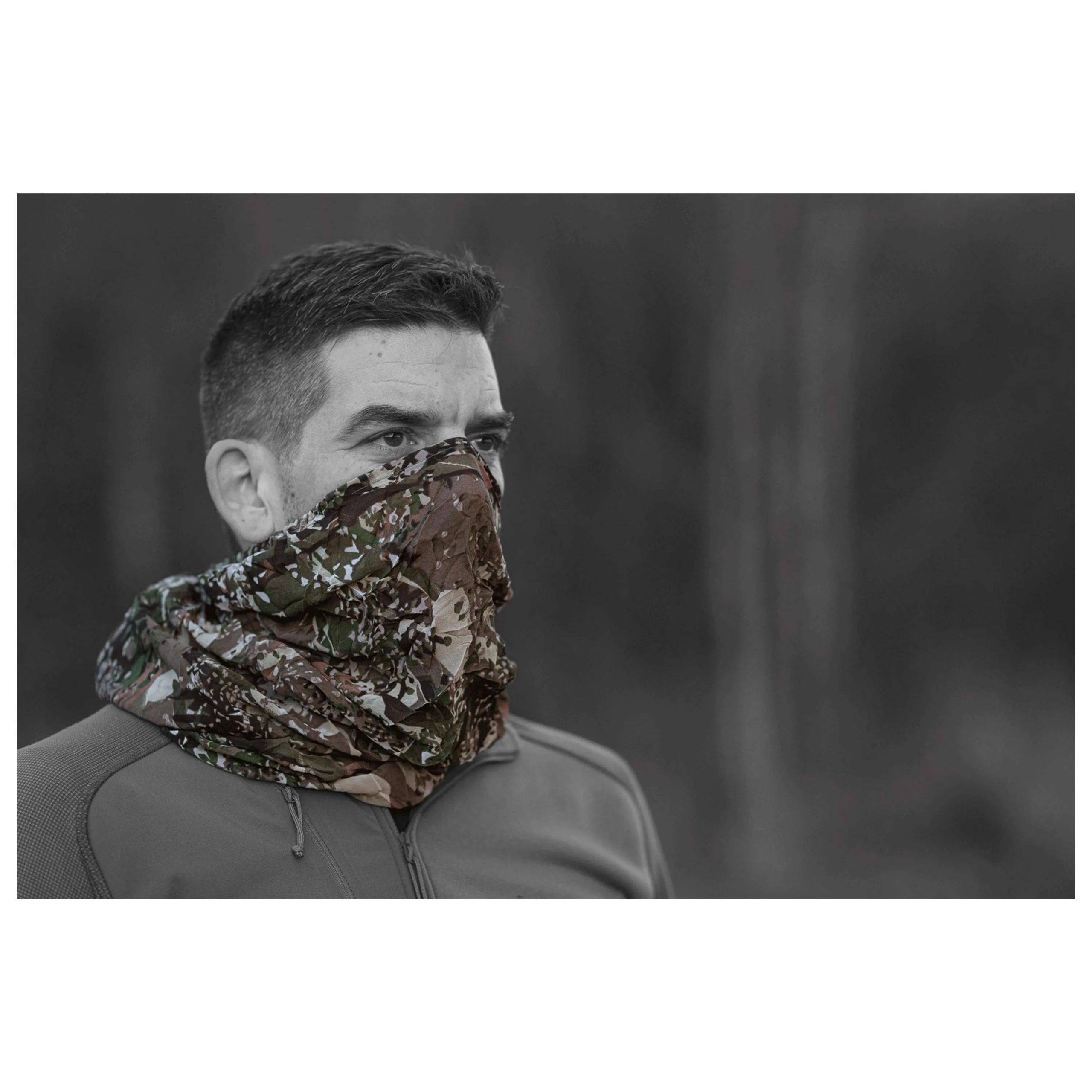 Ghosthood Tarnzubehör Schlauchschal Tube Scarf concamo brown