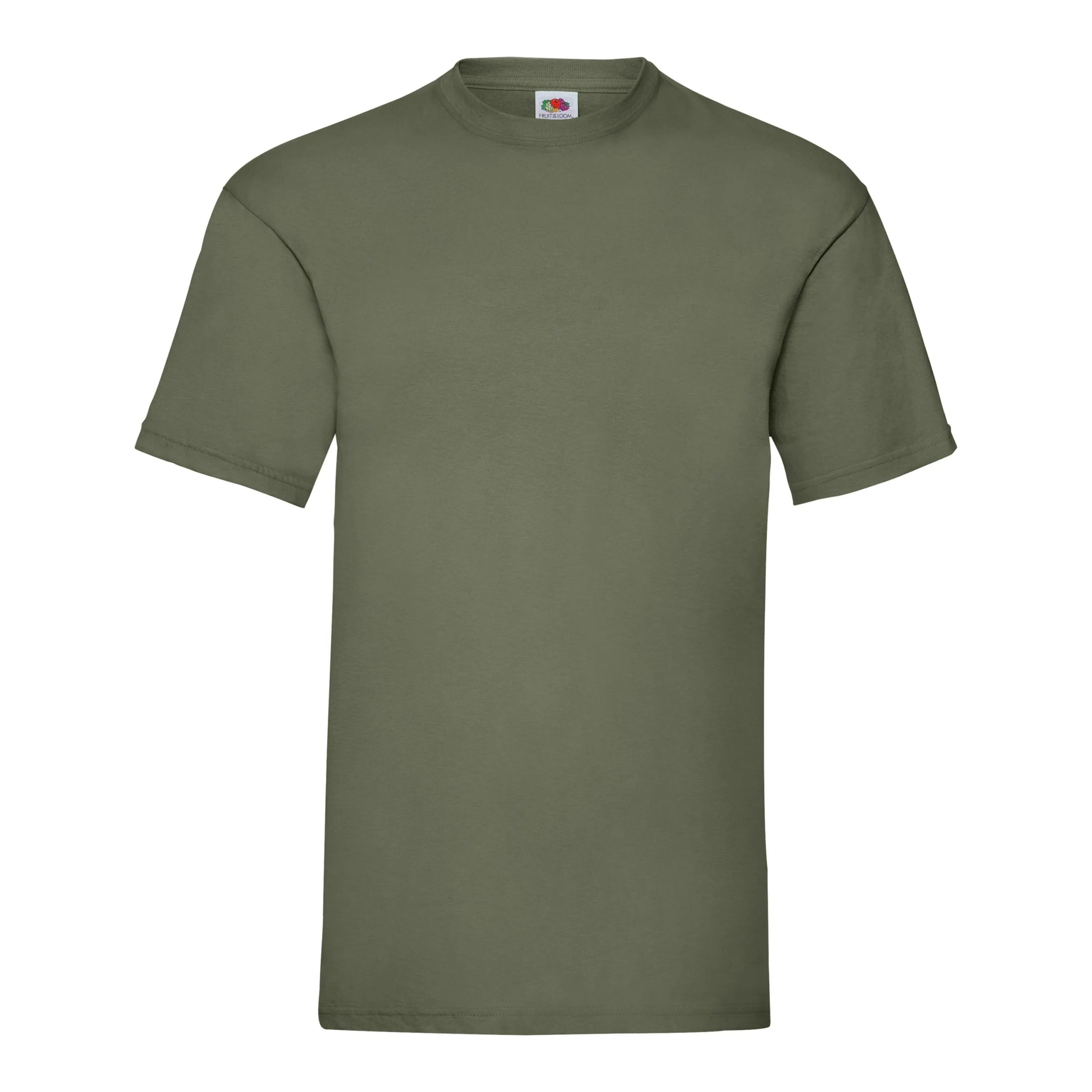 Fruit of the Loom T-Shirt Valueweight T oliv 5er Pack