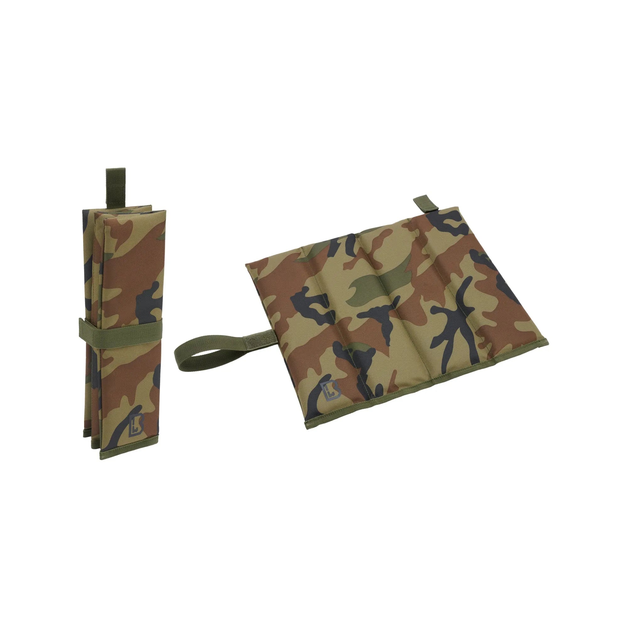 Brandit Sitzmatte Sit Mat Folded woodland