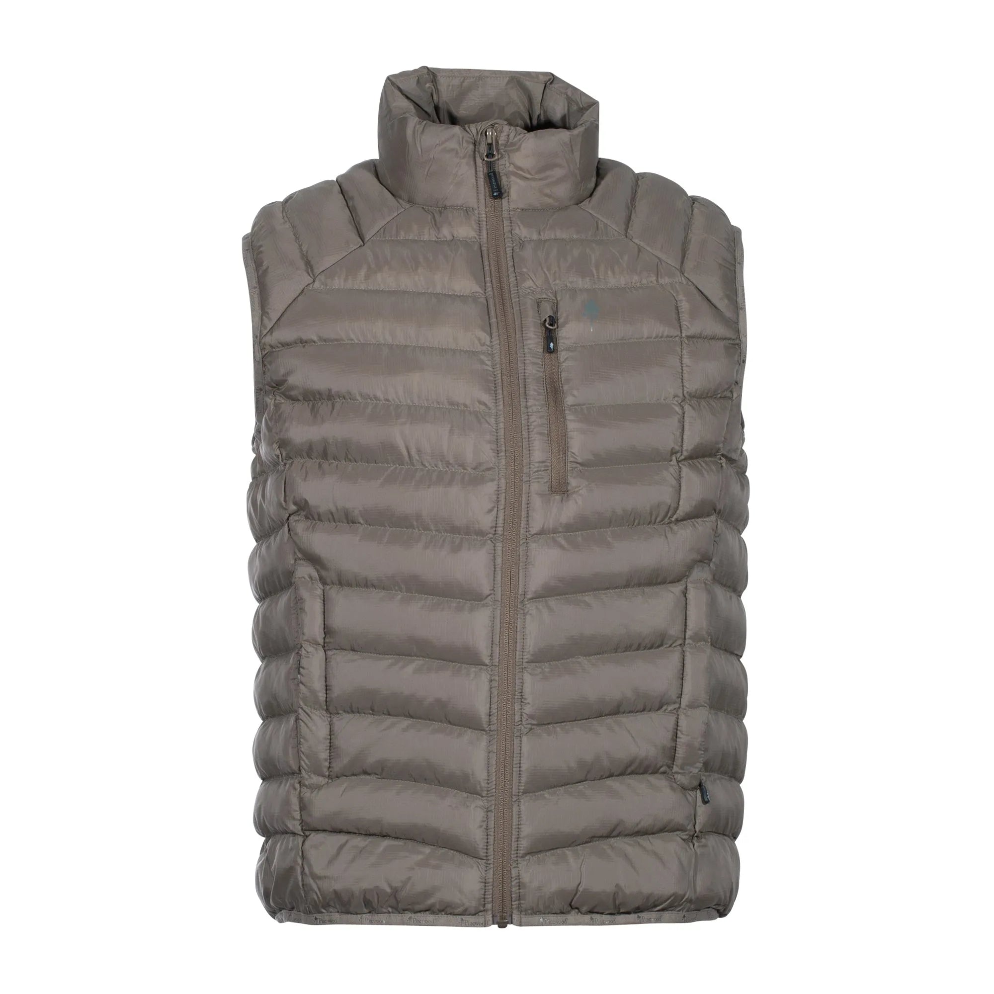Pinewood Weste Abisko Insulation dark mole brown